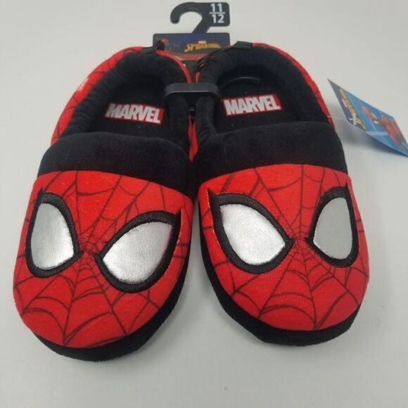 NWT. MARVEL SPIDERMAN BOYS SLIPPERS. VARIOUS SIZES. - Picture 14 of 14